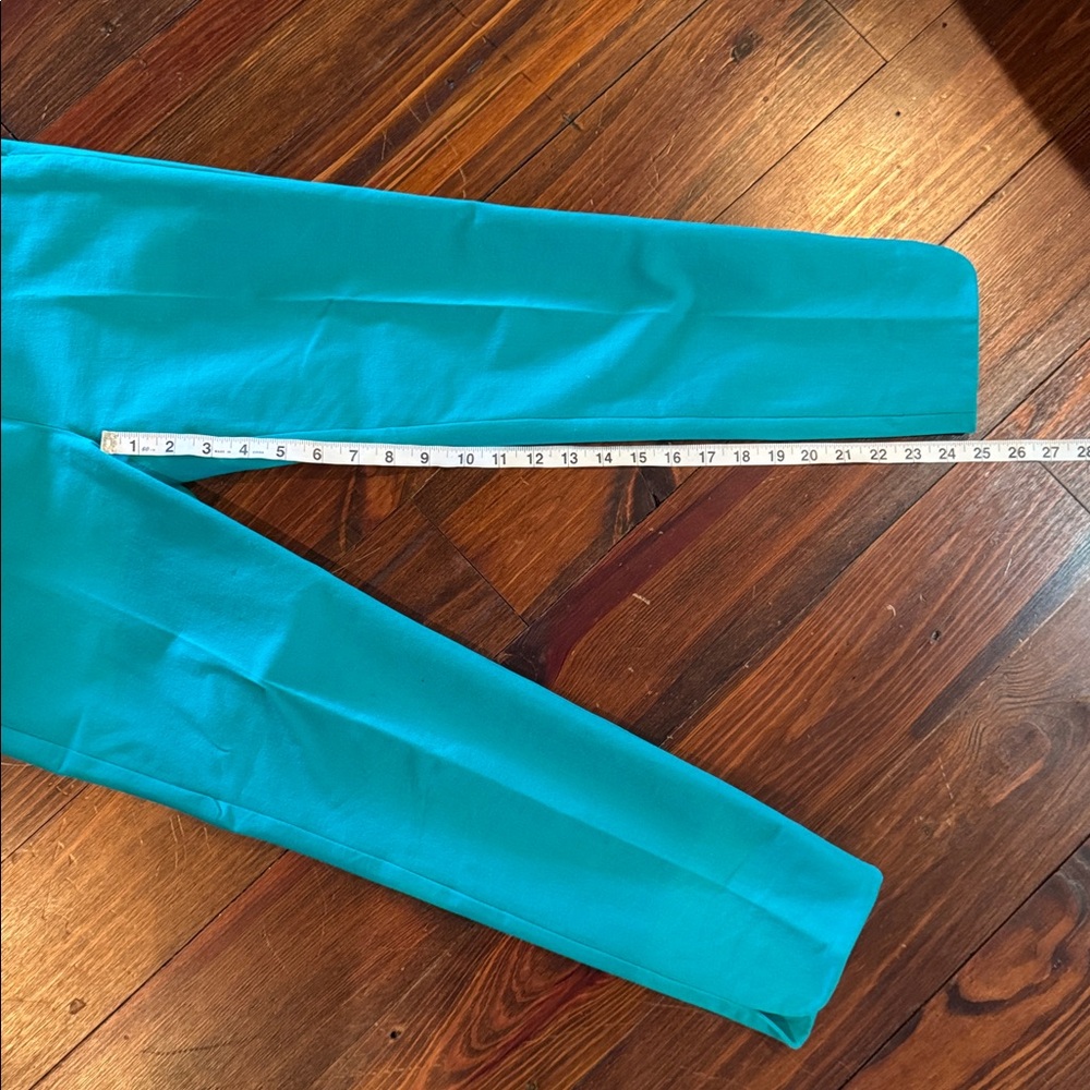 Talbots Teal Chatham Ankle Pants - Picture 4 of 4